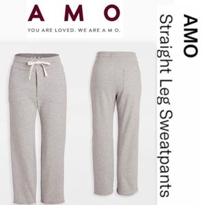 ❤️AMO straight leg sweatpants 🇺🇸 Made in USA 🇺🇸 Medium
